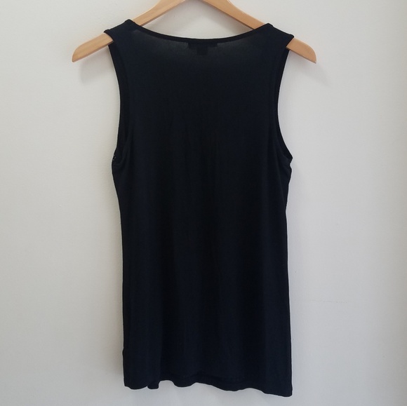 Black rhinestone tank top🌙 - Picture 3 of 7